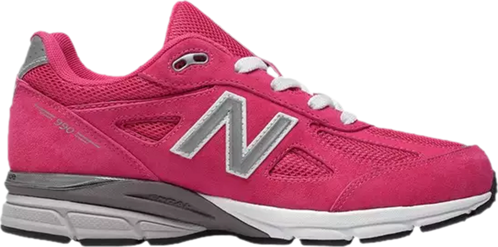 Giay New Balance 990v4 Kid 'Pink Silver' KJ990PEG
