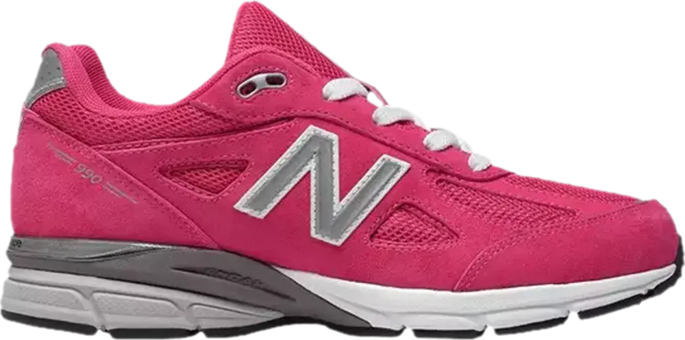 Giay New Balance 990v4 Kid 'Pink Silver' KJ990PEG