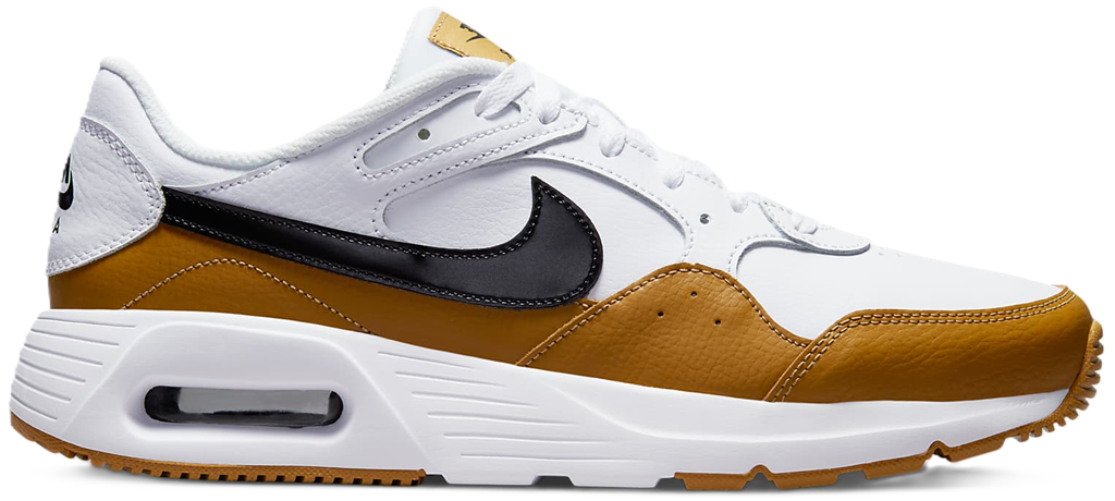 Giay Nike Air Max SC Leather 'White Yellow' DH9636-100