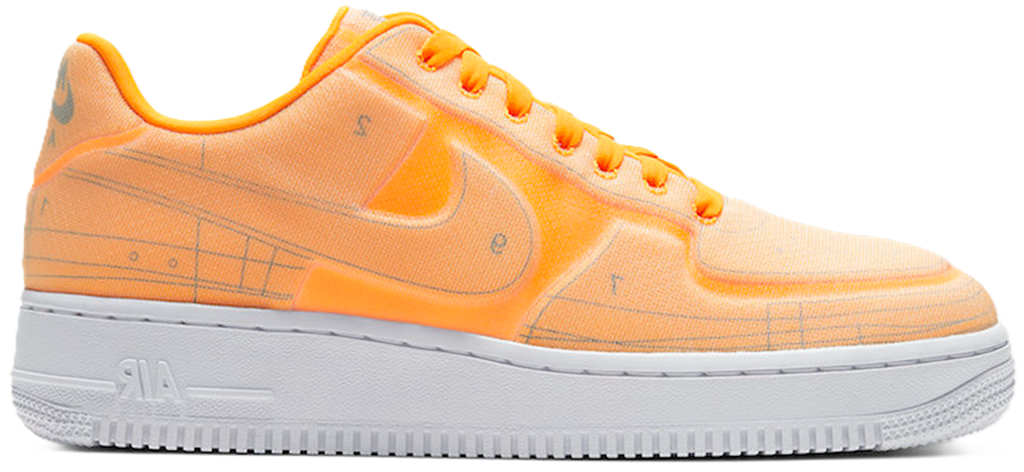 Giay Nike Air Force 1 Low '07 LX 'Blueprint Laser Orange' CI3445-800