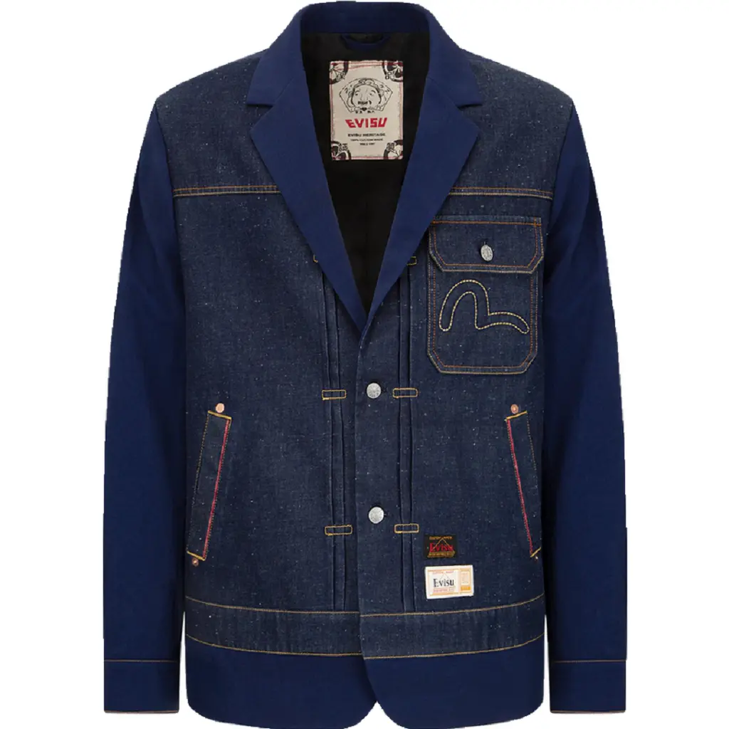 Ao Evisu Patchwork Denim 'Blue' 2ESHTM2BZ721LFCT