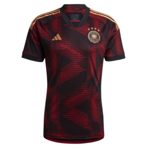 Ao Adidas Germany 22 Away Jersey 'Black Red' HJ9604
