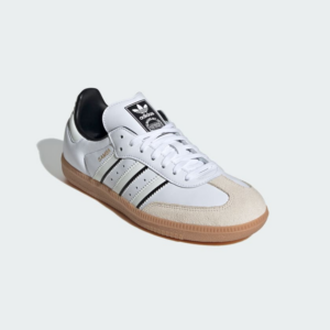 Giay Adidas Samba OG 'Double White Black Gum' IH5585