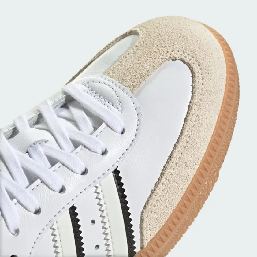 Giay Adidas Samba OG 'Double White Black Gum' IH5585