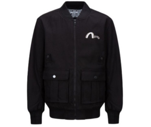 Ao Evisu Box Logo Embroidered 'Black' 2EAGNM1JK757XXPQ