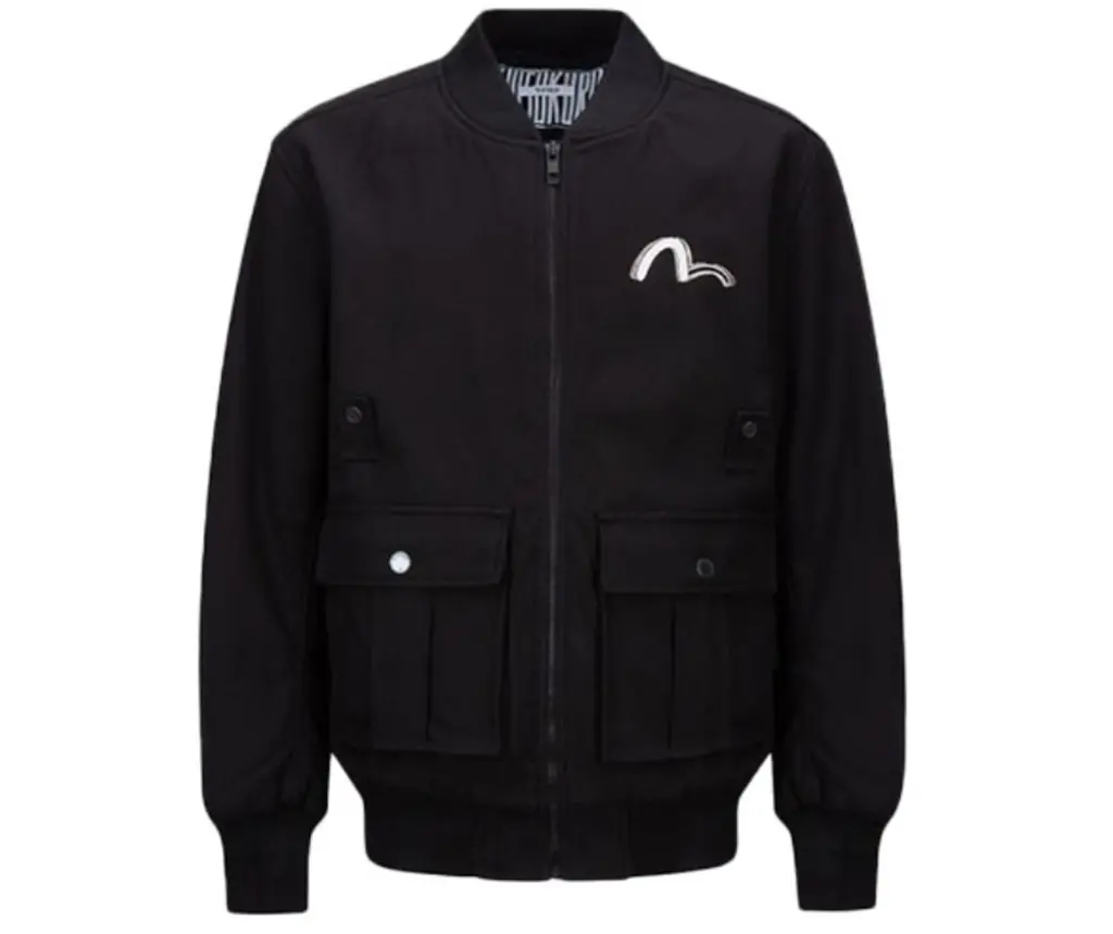 Ao Evisu Box Logo Embroidered 'Black' 2EAGNM1JK757XXPQ