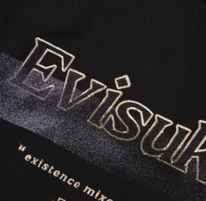 Ao Evisu Box Logo Embroidered 'Black' 2EAGNM1JK757XXPQ