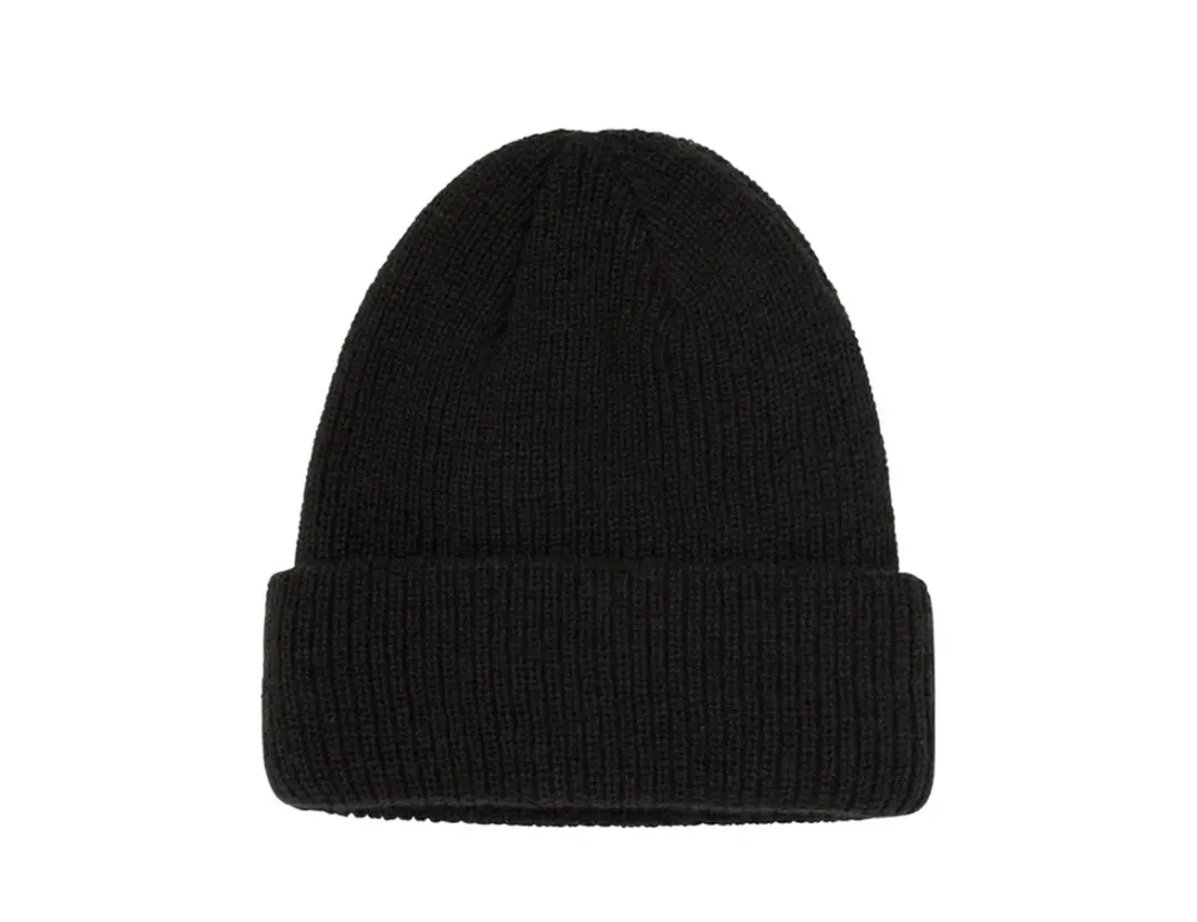 Mu Stussy Basic Cuff Beanie 'Black' 1321007