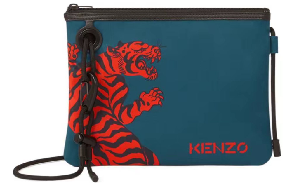 Tui Kenzo Tiger Crossbody Bag 'Blue Red' FC55PM402FS9-73