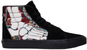 Giay Vans SK8-HI Hazy Bones 'Black White' VN0A5JMJBZW