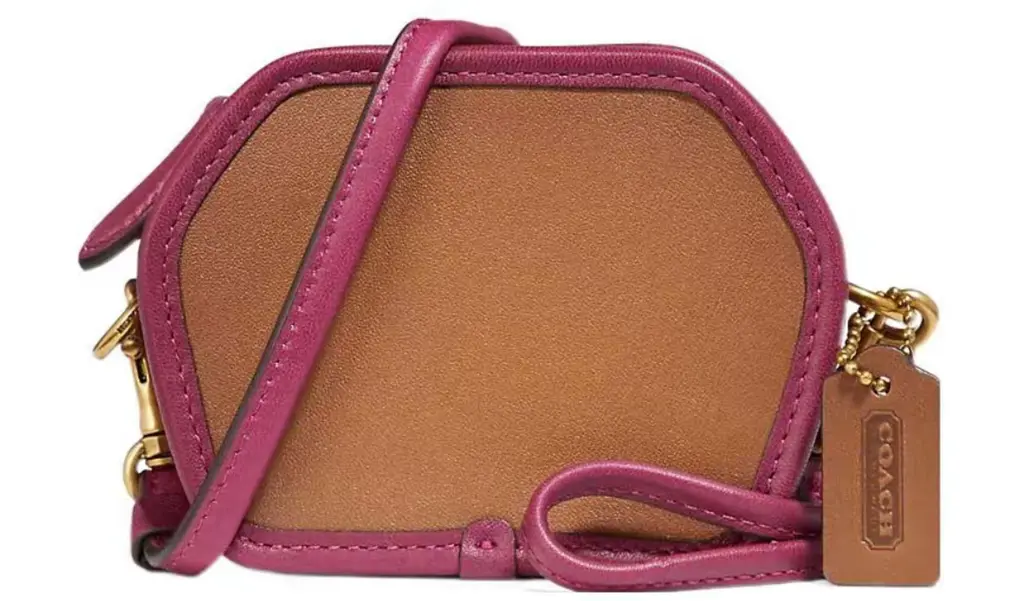 Tui Coach Geometric Coin Case 'Brown' 306-B4MU4