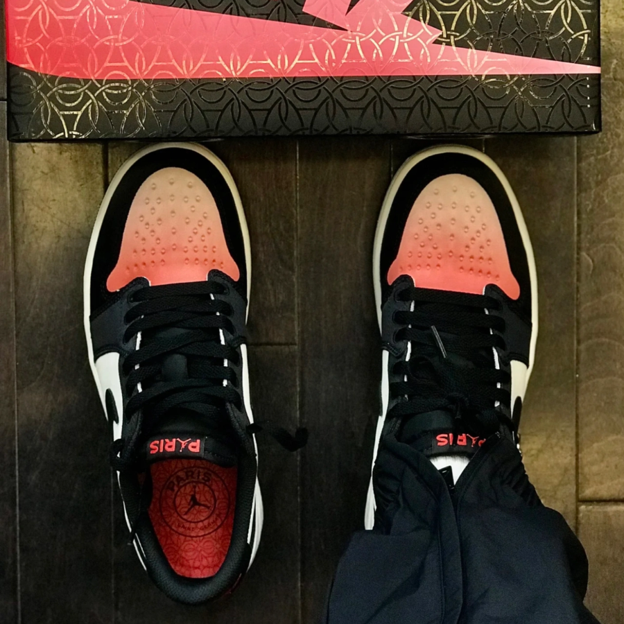 Giày Nike Air Jordan 1 Low OG 'PSG' HF8828-100 - Ảnh 3