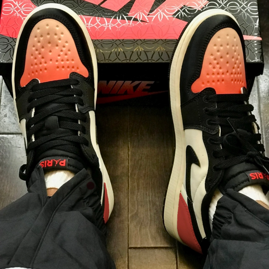 Giày Nike Air Jordan 1 Low OG 'PSG' HF8828-100 - Ảnh 4