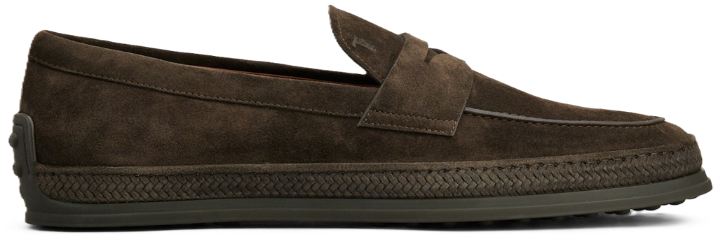 Giay Tods Loafers In Suede 'Brown' XXM07L0FQ80TIQS800