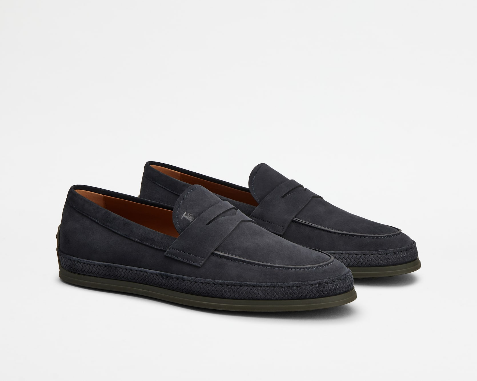 Giay Tods Loafers In Suede 'Blue' XXM07L0FQ80TIQU805