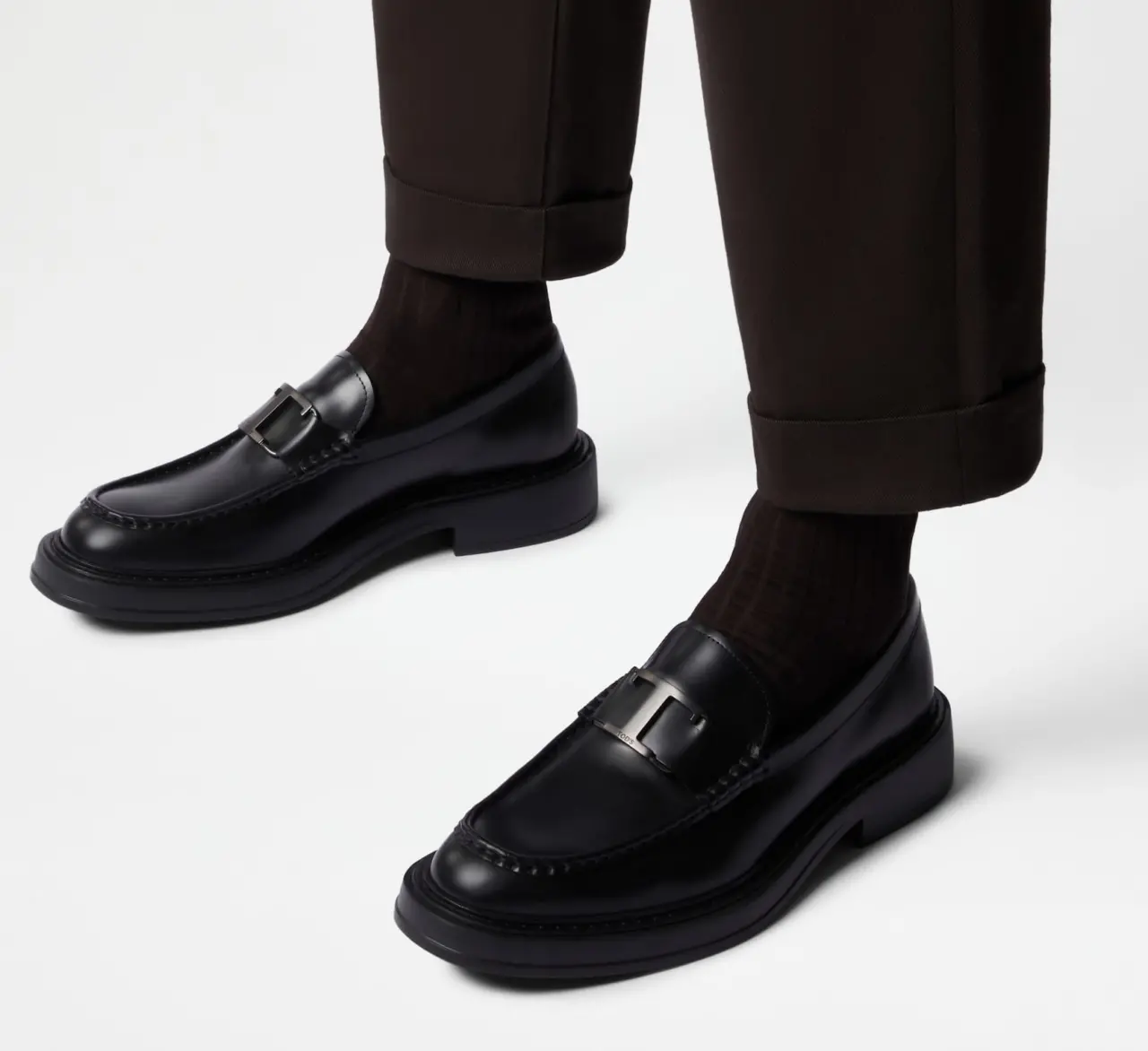 Giay Tods Timeless Leather 'Black' XXM61K0HP10LYGB999