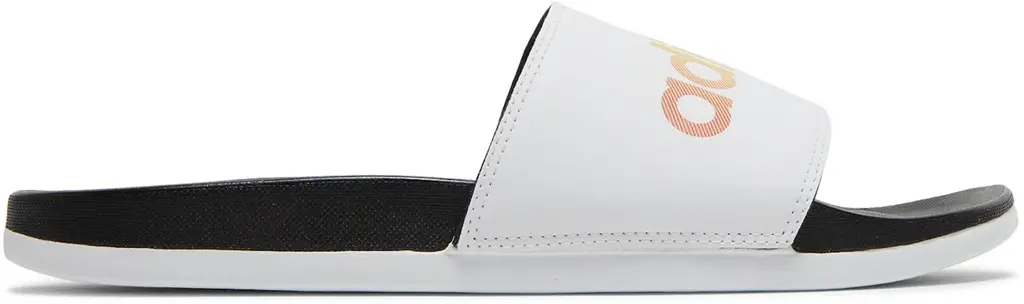 Dep Adidas Adilette Comfort 'White Black' H02488