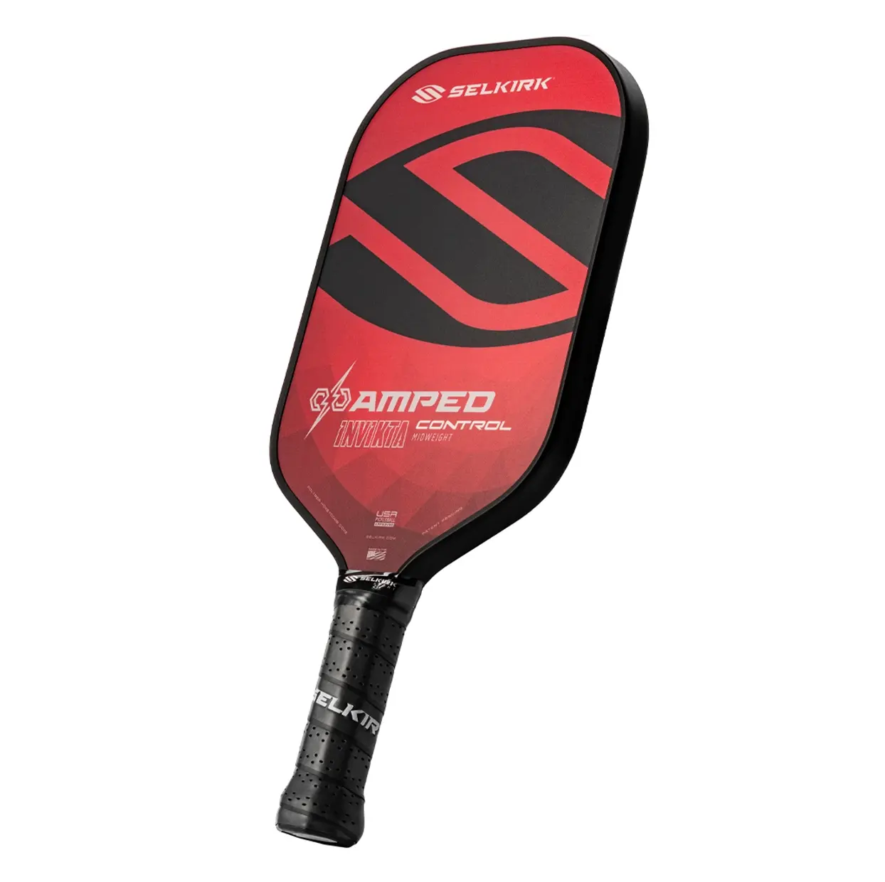 Vot Pickleball Selkirk AMPED Control Invikta 'Red'