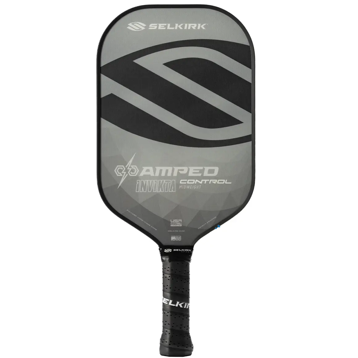 Vot Pickleball Selkirk AMPED Control Invikta 'Gray'