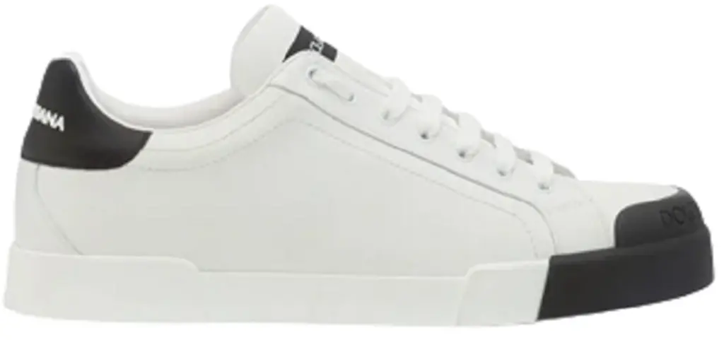 Giay Dolce & Gabbana Calfskin Nappa 'White Black' CS1802AW11389697