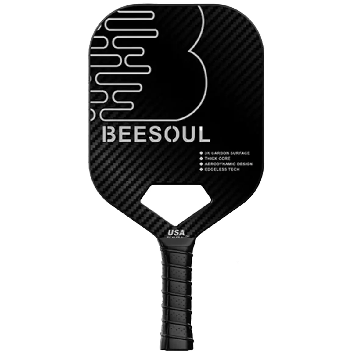 Vot Pickleball Beesoul PowerStrike Supreme 'Black White'