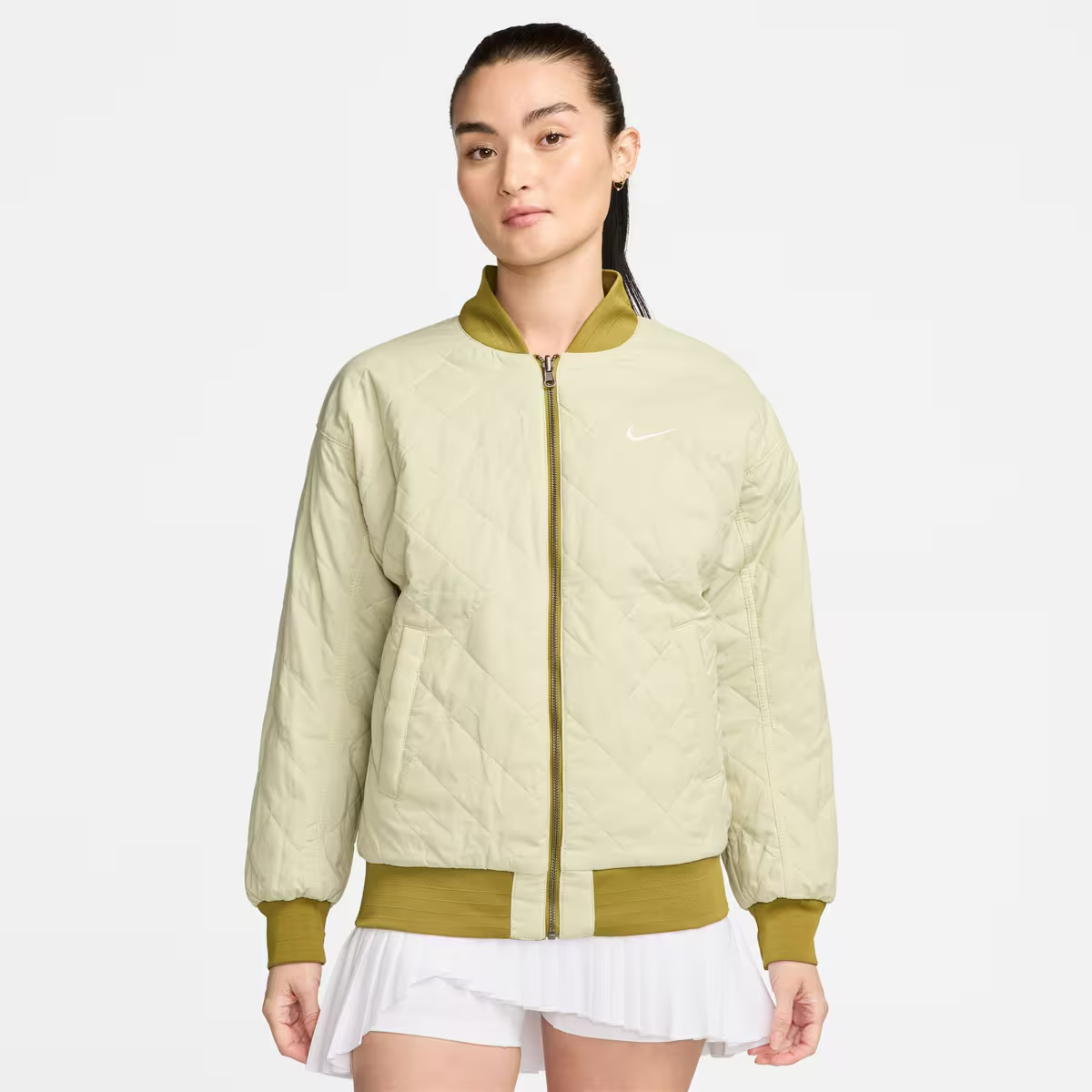 Ao Nike As W NSW VRSTY BMBR JKT 'Pacific Moss' DV7877-307