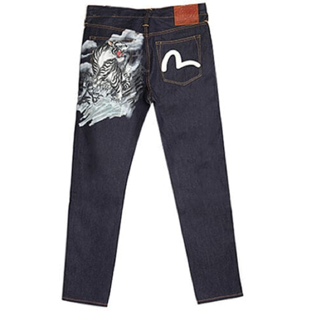 Quan Evisu White Tiger 'Blue' 2ESHTM0JE12017