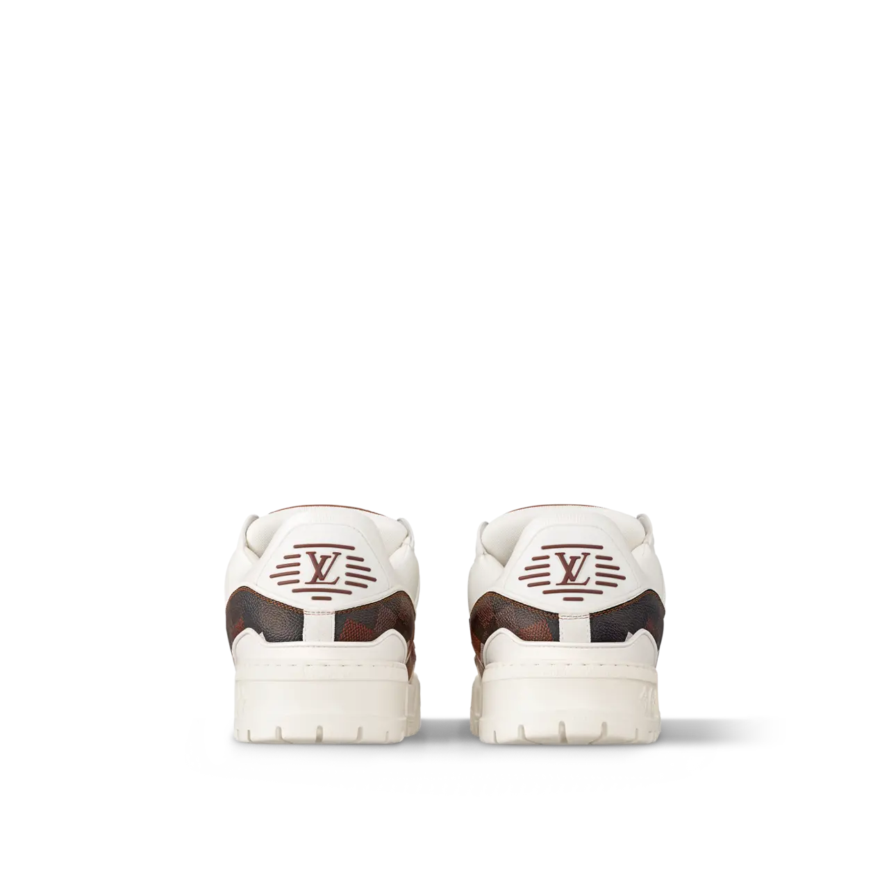 Giay Louis Vuitton LV Trainer Maxi 'Marron' 1AD7TF