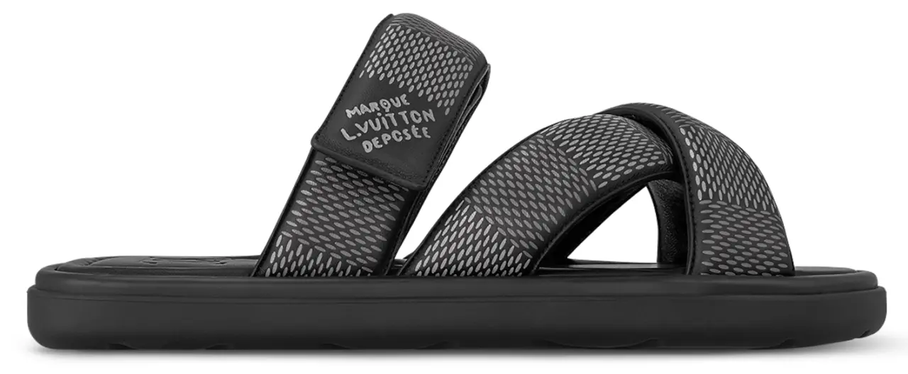 Dep Louis Vuitton LV Venice Mule 'Black' 1ACRJ1
