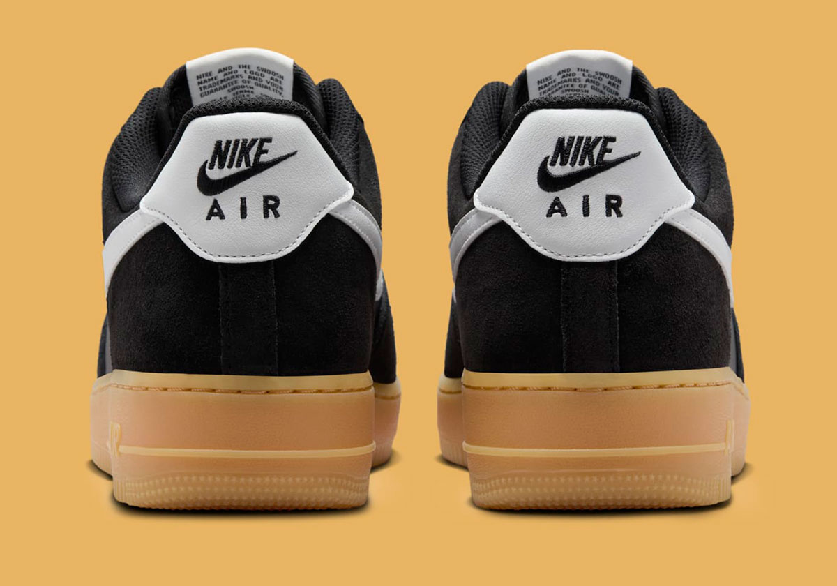 Giay Nike Air Force 1 Low 'Black Suede Gum' FQ8714-004