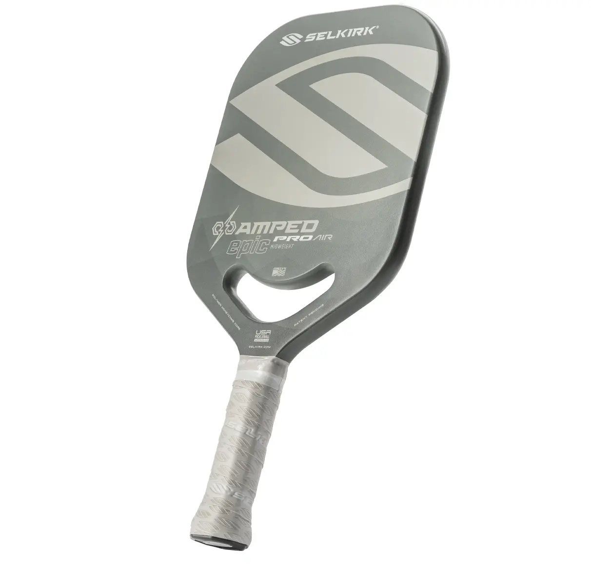 Vot Pickleball Selkirk AMPED Pro Air 'Epic Gray'