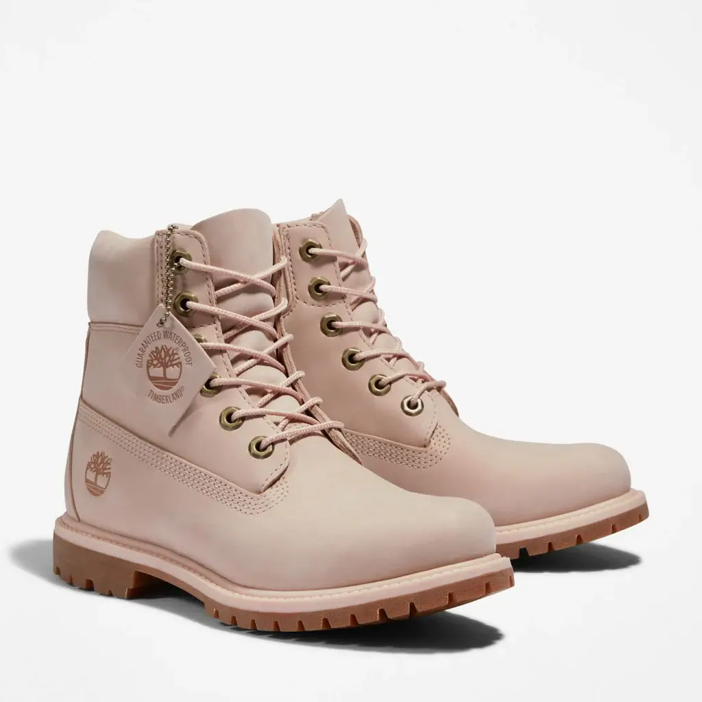 Giay Timberland 6-Inch Premium Waterproof 'Light Pink' A5SRF662