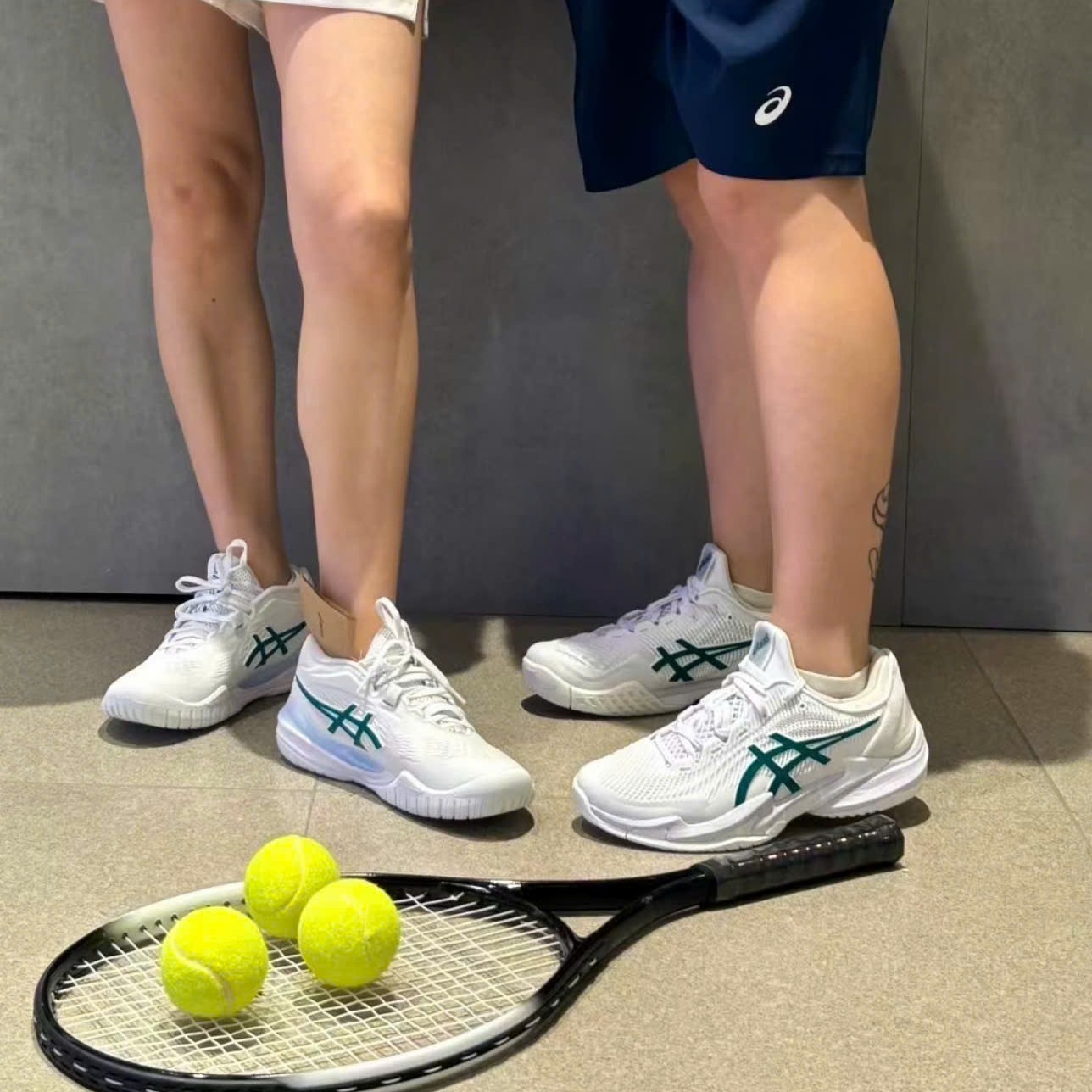 Alternative view of Giày Asics Court FF 3 Novak 'White' 1041A361-100