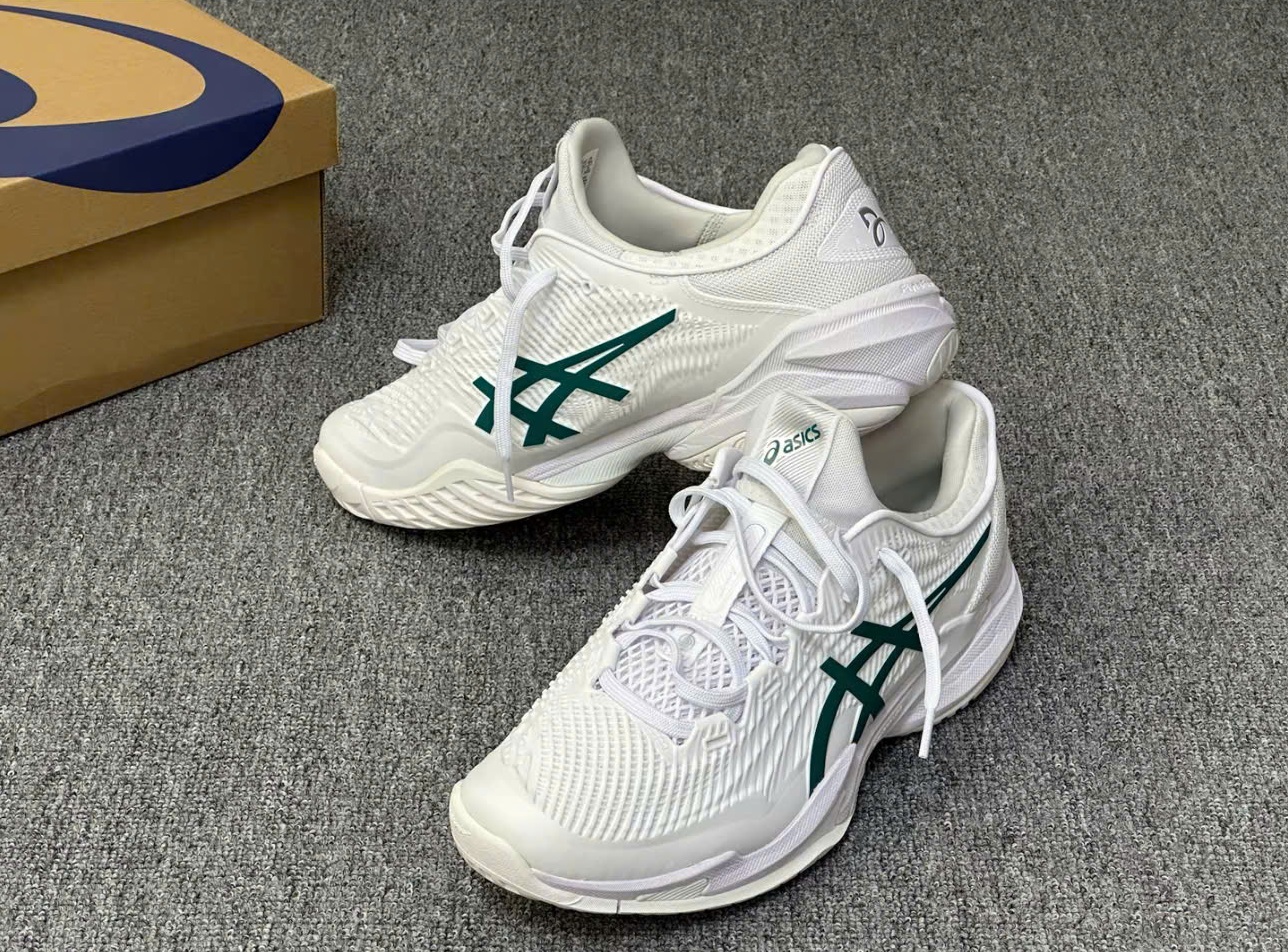 Giày Asics Court FF 3 Novak 'White' 1041A361-100 - Ảnh 7