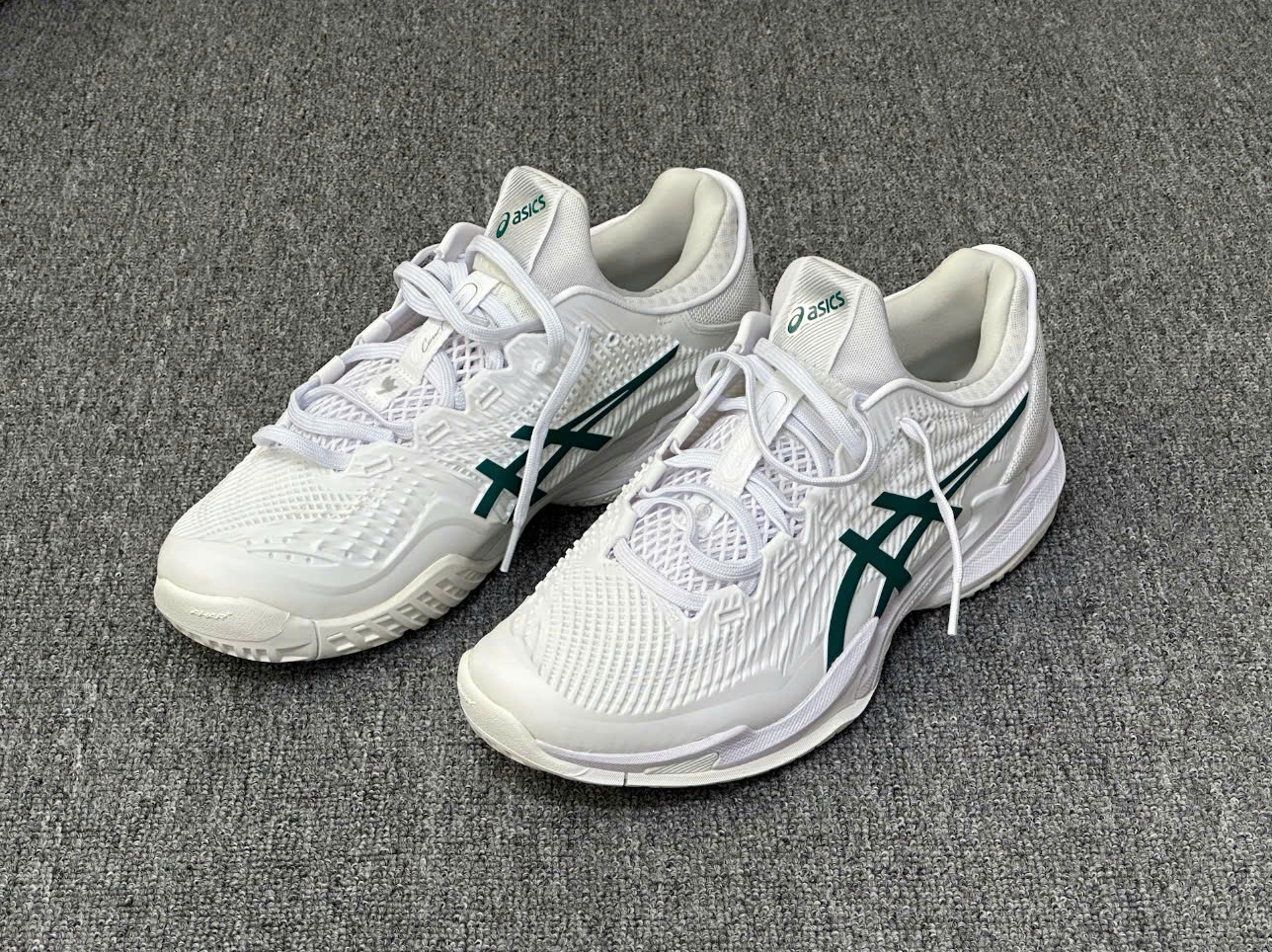 Giày Asics Court FF 3 Novak 'White' 1041A361-100 - Ảnh 5