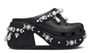 Dep Crocs Siren Heel x Simone Rocha Clog 'Black' 210646-001