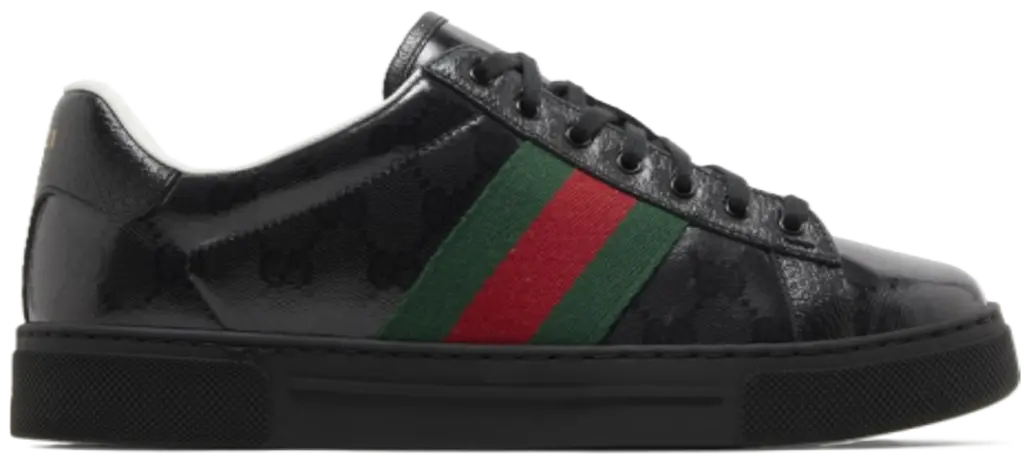 Giay Gucci Ace GG Crystal 'Black' 760775-FACRF-1163