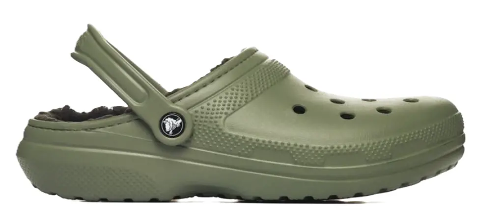 Dep Crocs Classic Lined Clog 'Moss' 203591-3WP