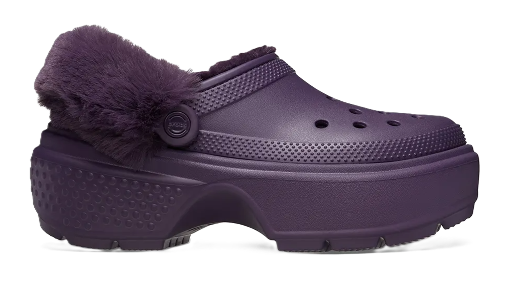 Dep Crocs Stomp Lined Clog 'Dark Iris' 208546-5AS