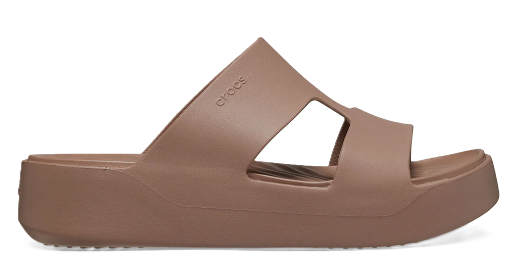 Dep Crocs Getaway Platform H-strap 'Latte' 209409-2Q9
