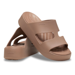 Dep Crocs Getaway Platform H-strap 'Latte' 209409-2Q9