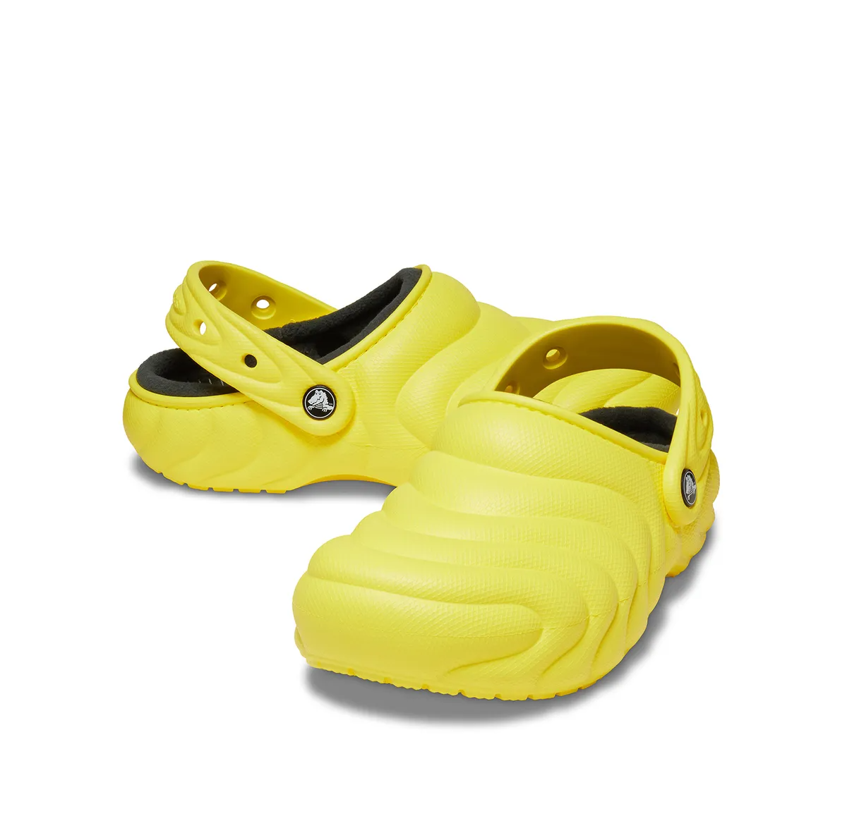 Dep Crocs Classic Lined Overpuff Clog 'Cyber Yellow' 210059-77J