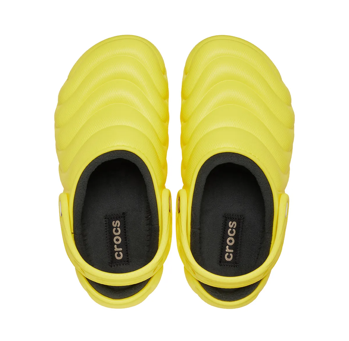 Dep Crocs Classic Lined Overpuff Clog 'Cyber Yellow' 210059-77J