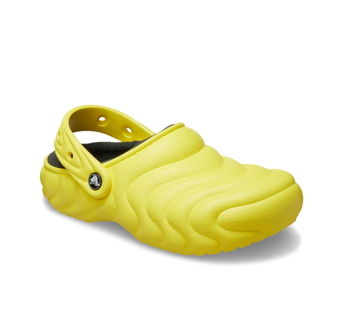 Dep Crocs Classic Lined Overpuff Clog 'Cyber Yellow' 210059-77J