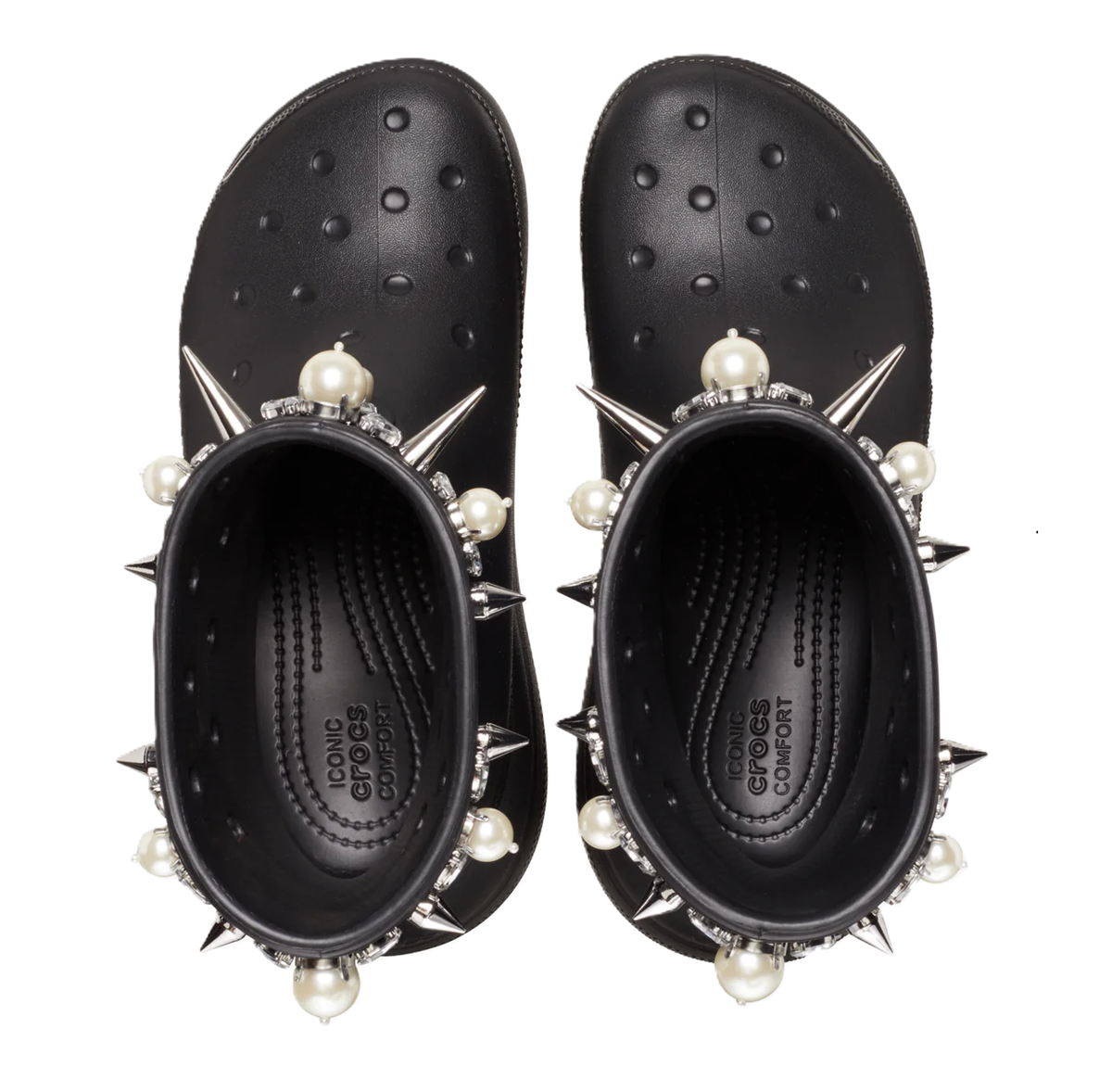 Dep Crocs Crush Boot x Simone Rocha 'Black' 210143-001