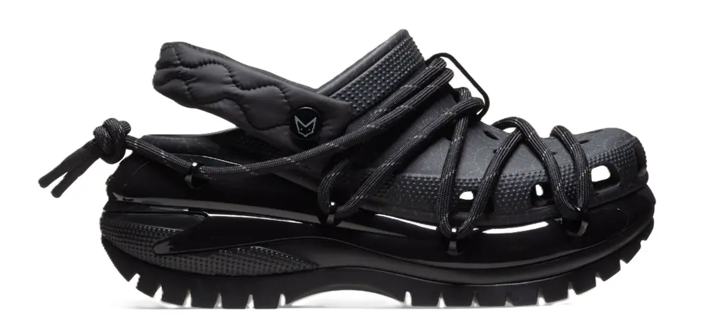 Dep Crocs Mega Crush x Rauw Alejandro Clog 'Black' 210486-001