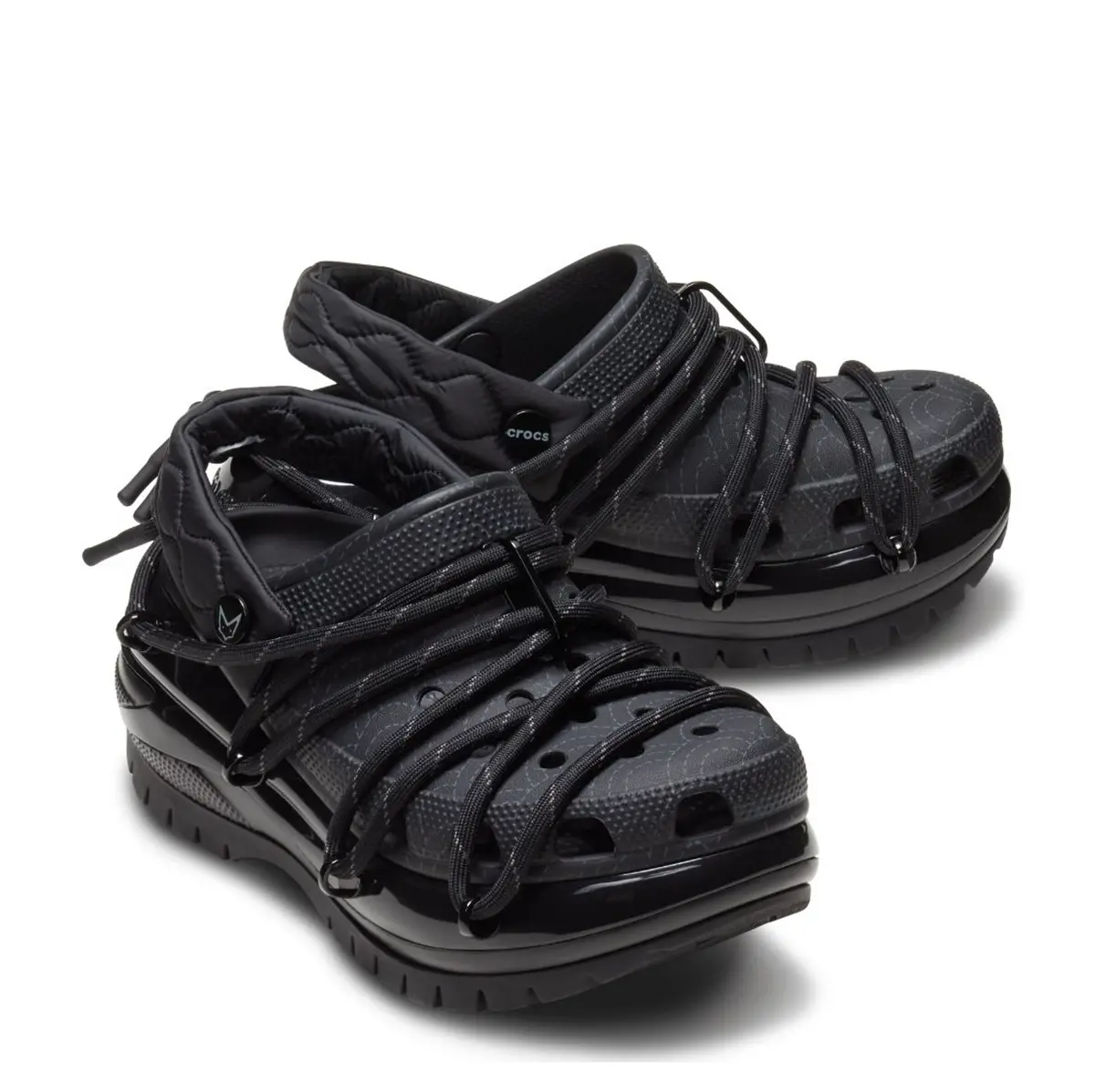 Dep Crocs Mega Crush x Rauw Alejandro Clog 'Black' 210486-001