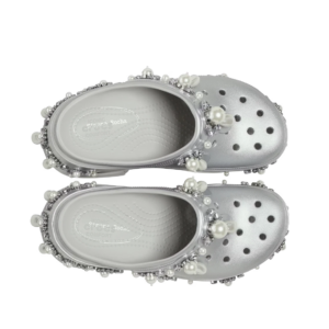 Dep Crocs Siren x Simone Rocha Clog 'Metallic Silver' 210646-041