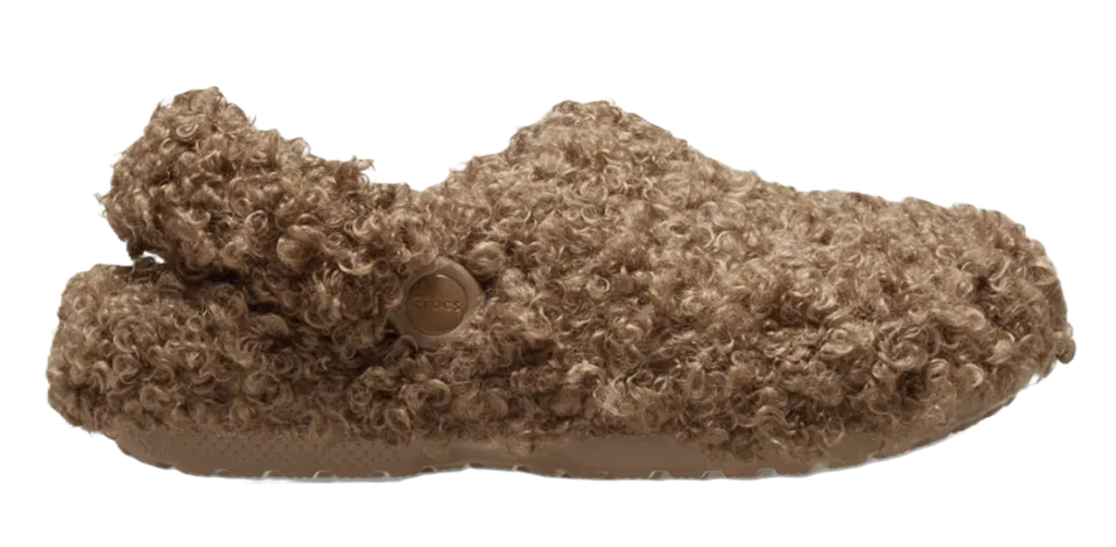 Crocs Classic Faux Doodle Fur Clog 'Sepia' 210849-2EY