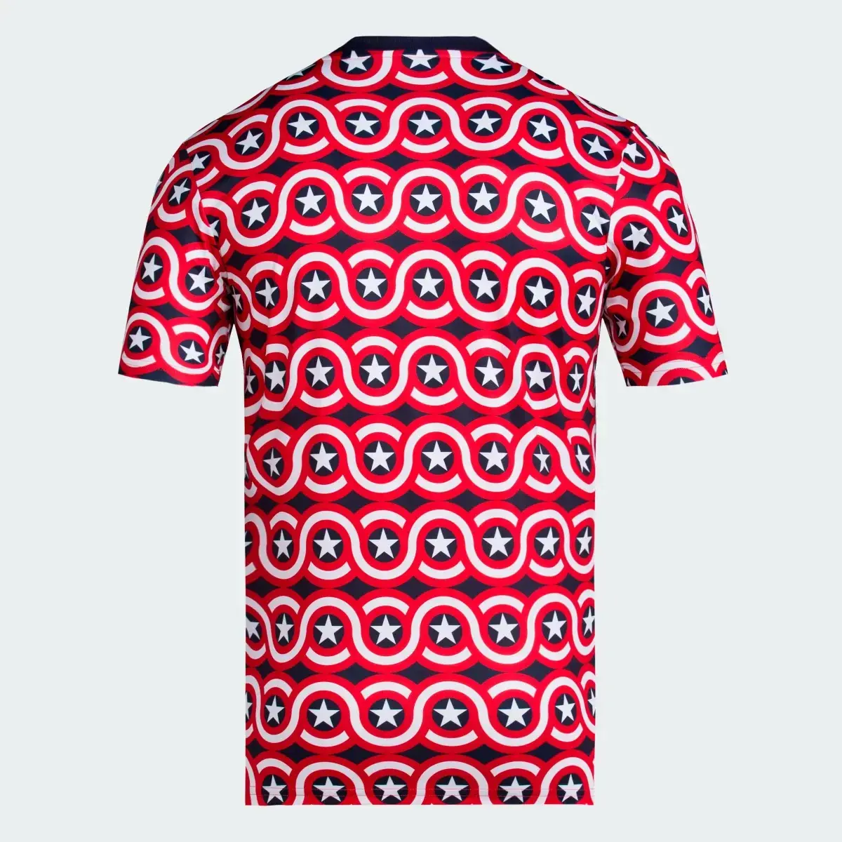 Ao Adidas FC Dallas x Marvel MLS Pre-Match Jersey 'Red' IQ4227
